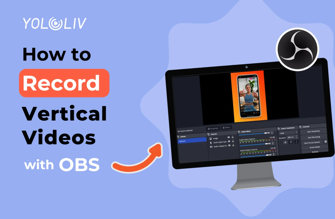 Вертікальне відео з OBS